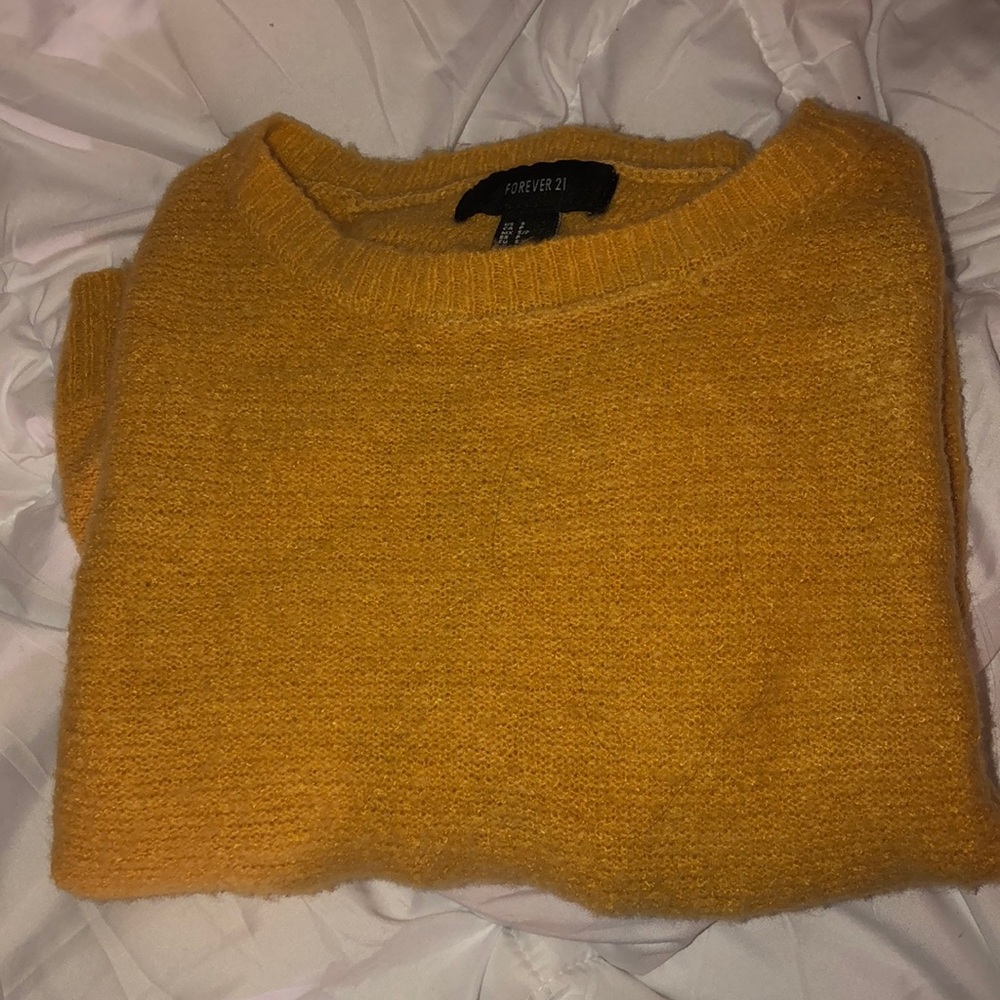 Mustard sweater
